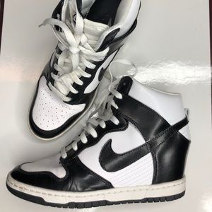 Nike Dunk Sky Highs size 9-wedge heel inside
